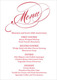 Romantic Script Menu Cards Image 16 of 18